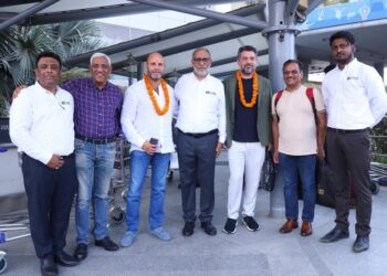 ICAD forays into the Indian Market Delegates arrive at the Indira Gandhi International Airport