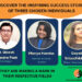 Discover the inspiring success stories of three chosen individuals who are making a mark in their respective fields