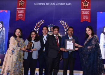 American EduGlobal Ghaziabad Honored with National School Award 2023 for Exemplary International Education Contribution