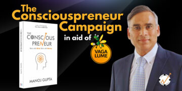 Two Indian Authors in London Launch Charity Fundraiser The Consciouspreneur Campaign Through Inkdness