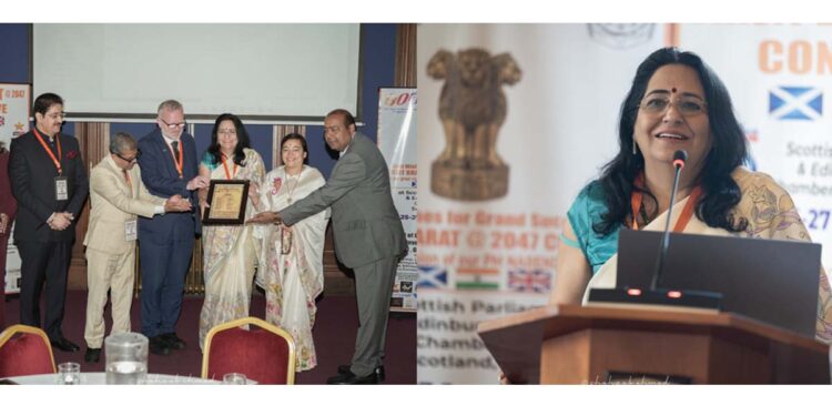 Dr. Shruti Dutt Shines as Esteemed Panelist at Viksit Bharat Conclave 2047 on 25-26. June in the Parliament, Edinburgh Scotland